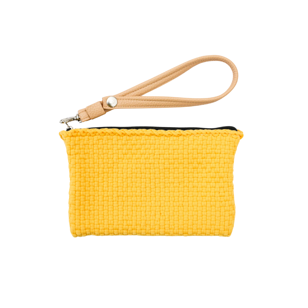 HABI Footwear and Lifestyle Handwoven Wristlet Pouch