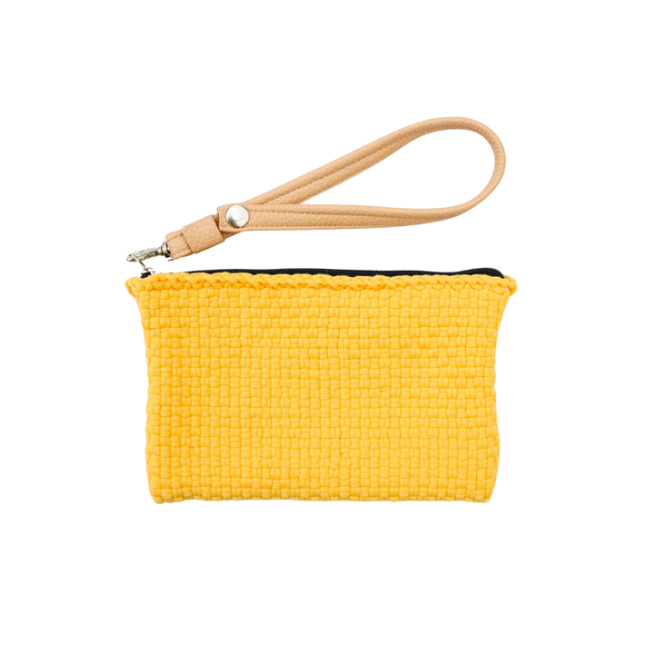 HABI Footwear and Lifestyle Handwoven Wristlet Pouch