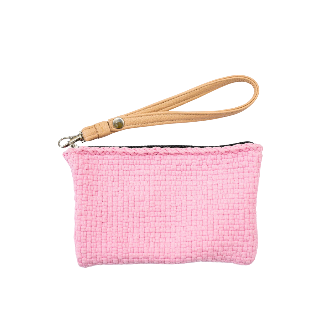 HABI Footwear and Lifestyle Handwoven Wristlet Pouch