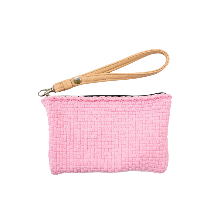 HABI Footwear and Lifestyle Handwoven Wristlet Pouch