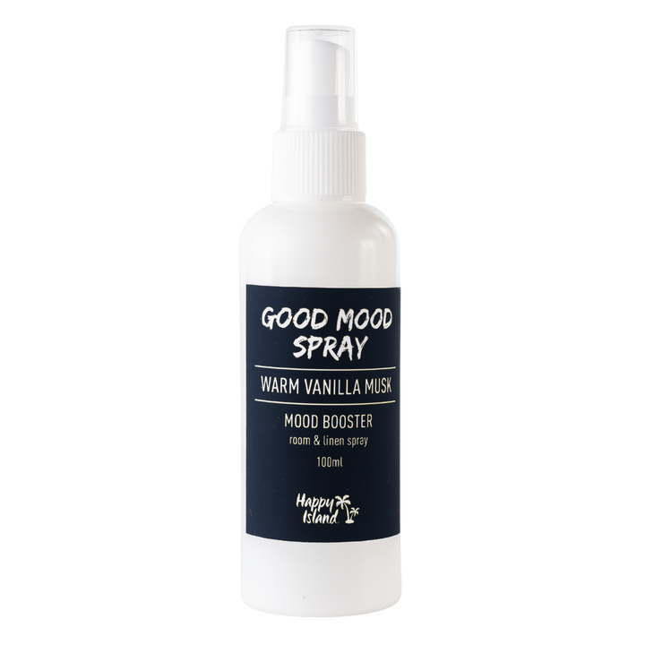 Happy Island Good Mood Spray in Warm Vanilla Musk