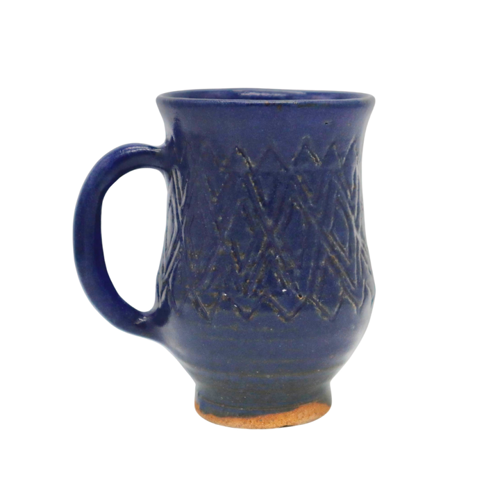 Teresita Baldo Sagada Pottery Argyle Ceramic Mug