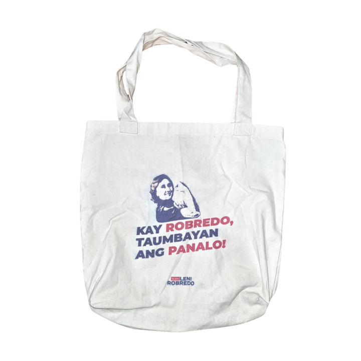 HABI Footwear and Lifestyle Leni Robredo Rollable Canvas Tote Bag