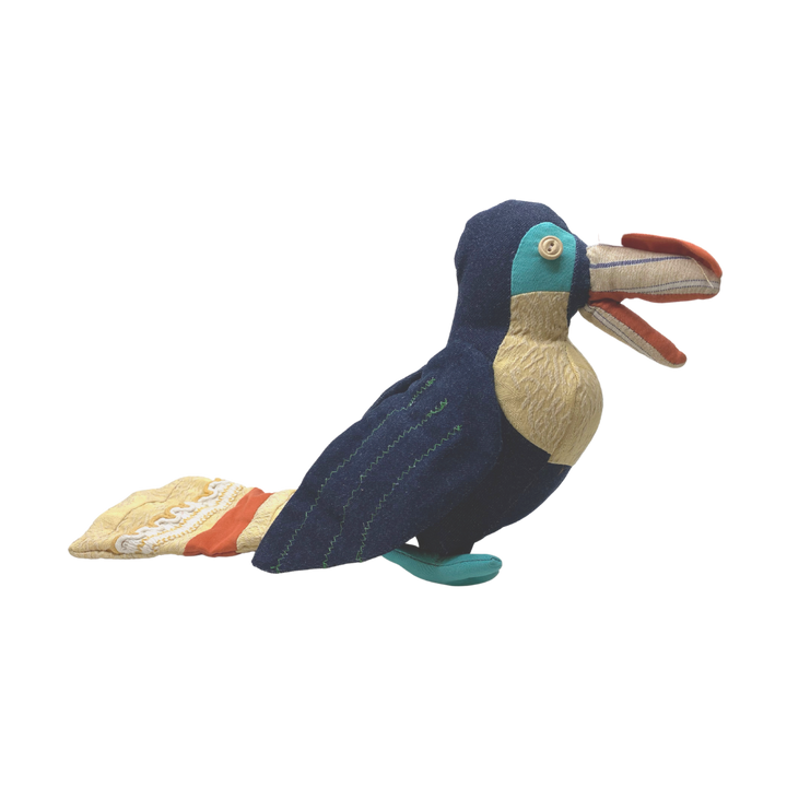 Tagpi-Tagpi Hornbill Plushie