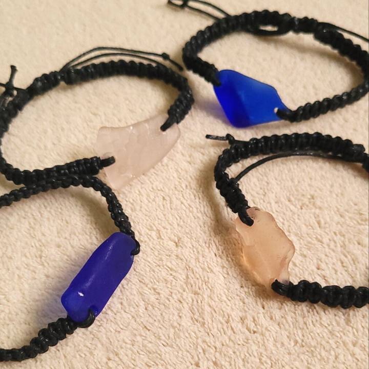 Mula Isla Sea Glass Bracelet