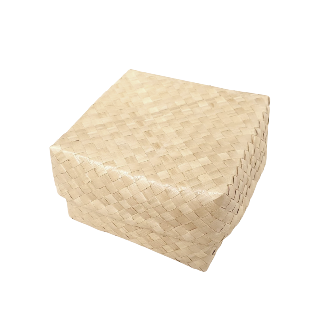 Mula Isla Large Plain Handwoven Tampipi Buri Box