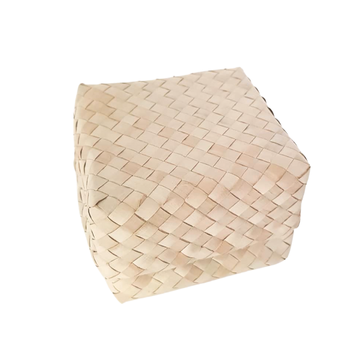 Reef Picks Small Plain Handwoven Tampipi Buri Box