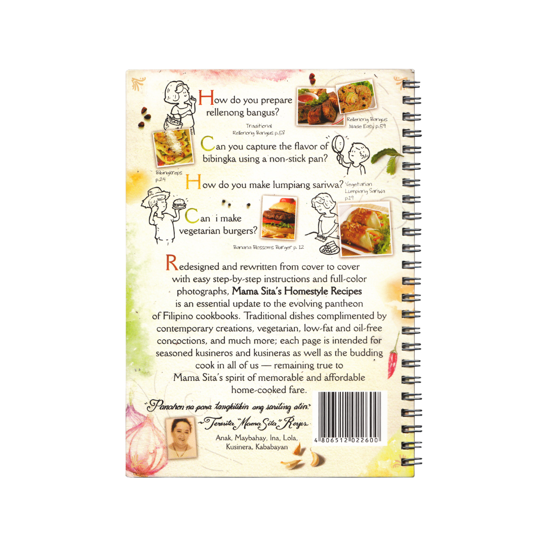 Mama Sita's Homestyle Recipe Cookbook