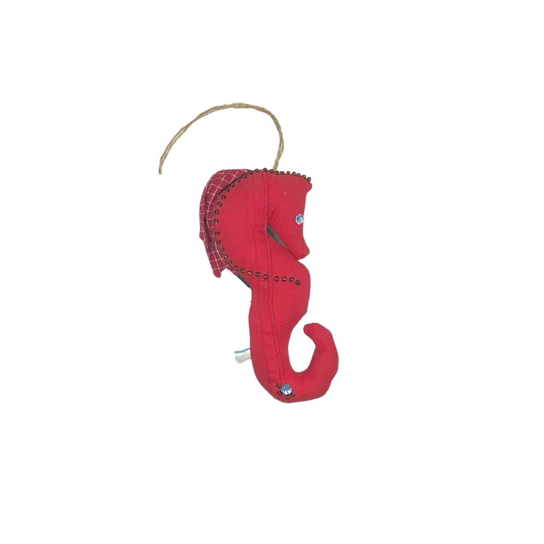 Tagpi-Tagpi Seahorse Plushie