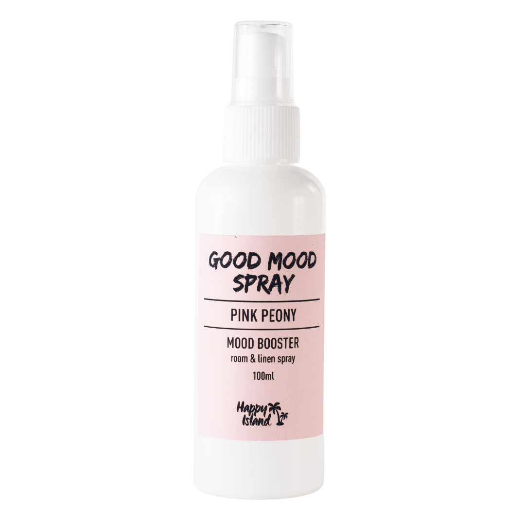 Happy Island Good Mood Spray in Pink Peony