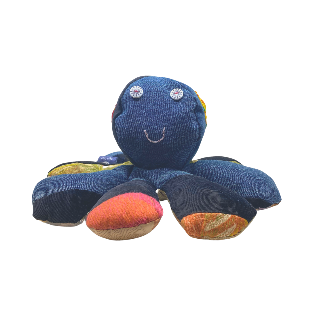 Tagpi-Tagpi Reversible Octopus Plushie