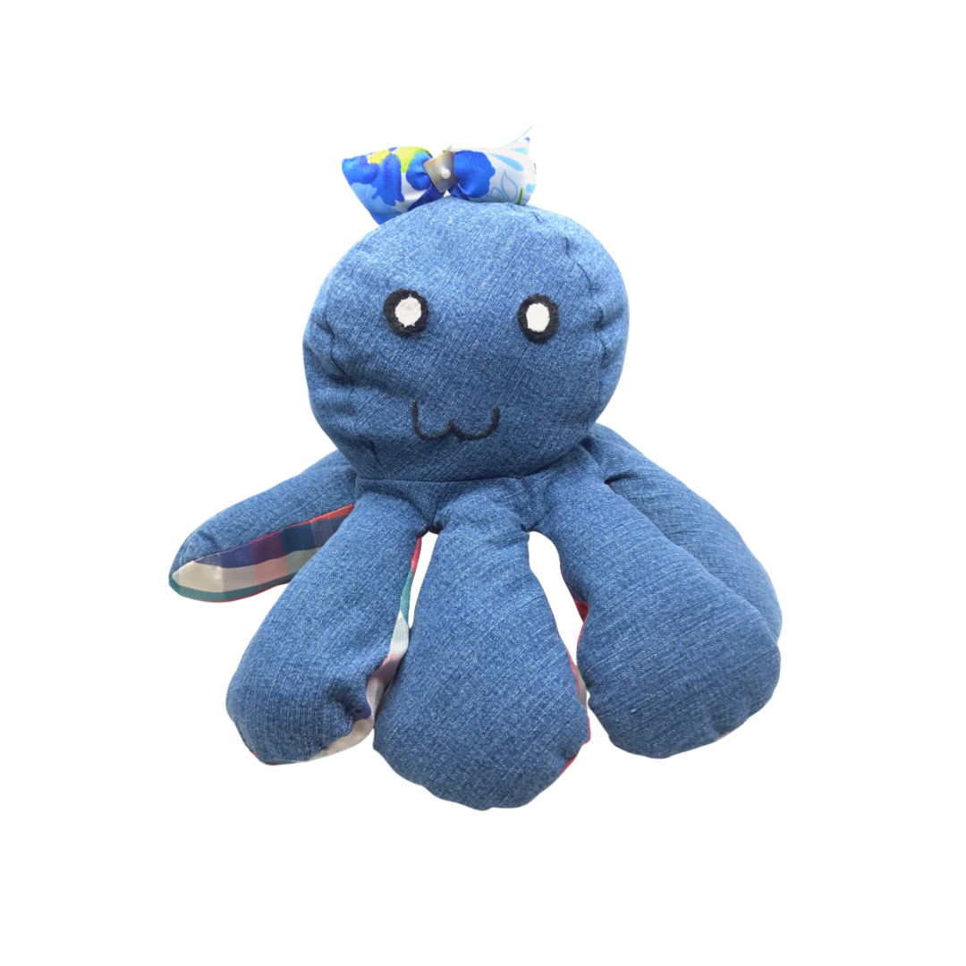 Tagpi-Tagpi Reversible Octopus Plushie