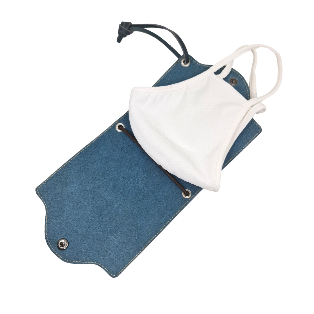 LoKal Crafts Manila Selene Leather Mask Holder
