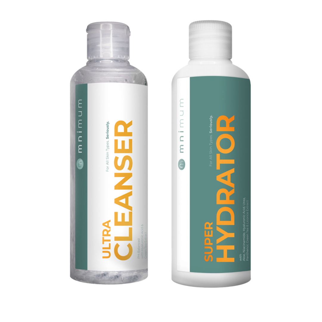 Mnimum Ultimate Barrier Pack (Ultra Cleanser and Super Hydrator)