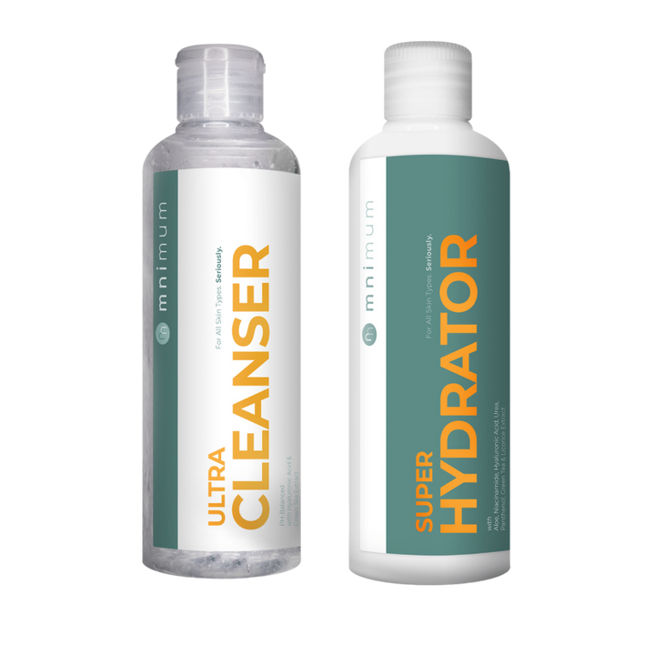 Mnimum Ultimate Barrier Pack (Ultra Cleanser and Super Hydrator)