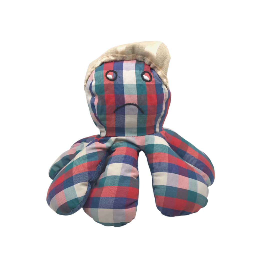Tagpi-Tagpi Reversible Octopus Plushie