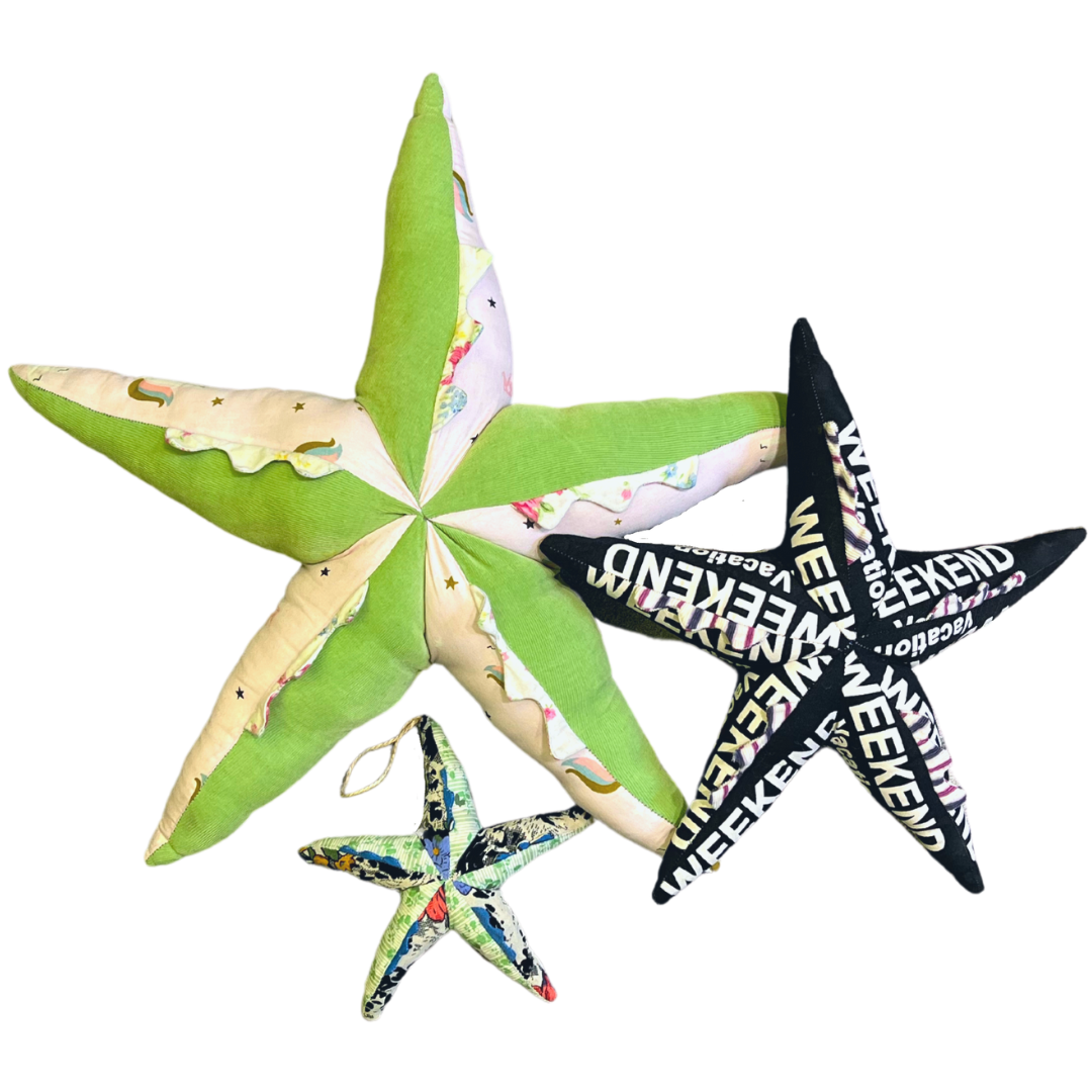 Tagpi-Tagpi Starfish Plushie