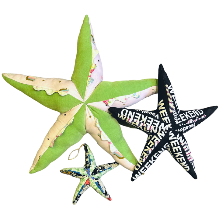 Tagpi-Tagpi Starfish Plushie