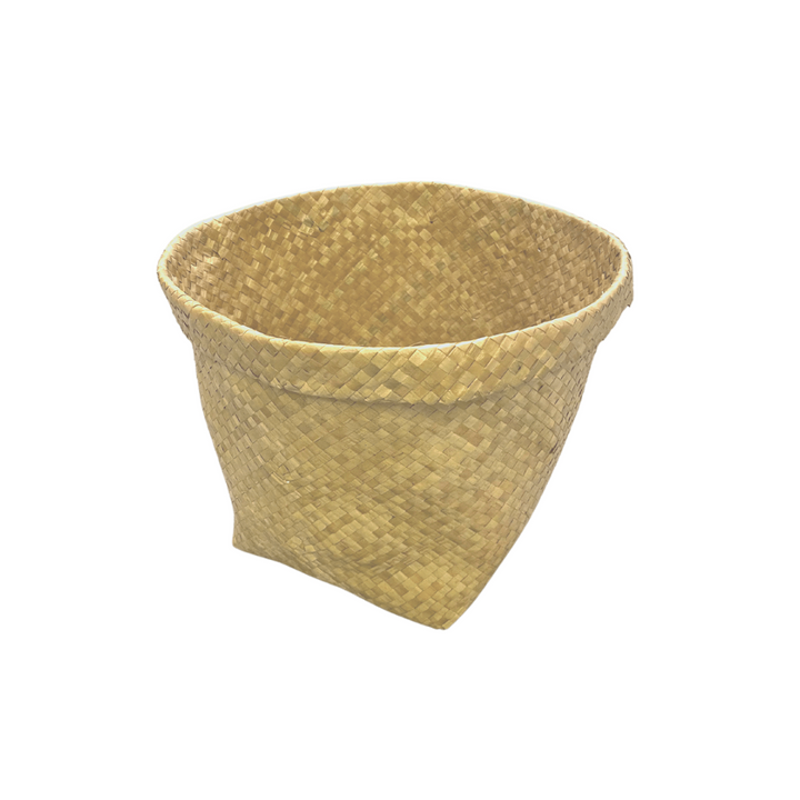 Mula Isla Plain Handwoven Buri Planter