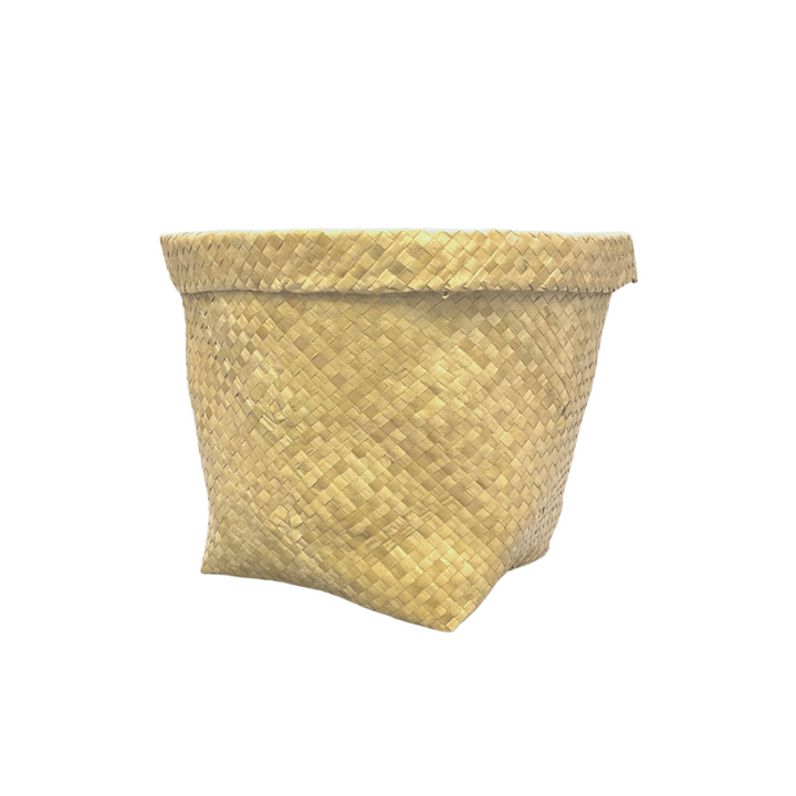 Mula Isla Plain Handwoven Buri Planter