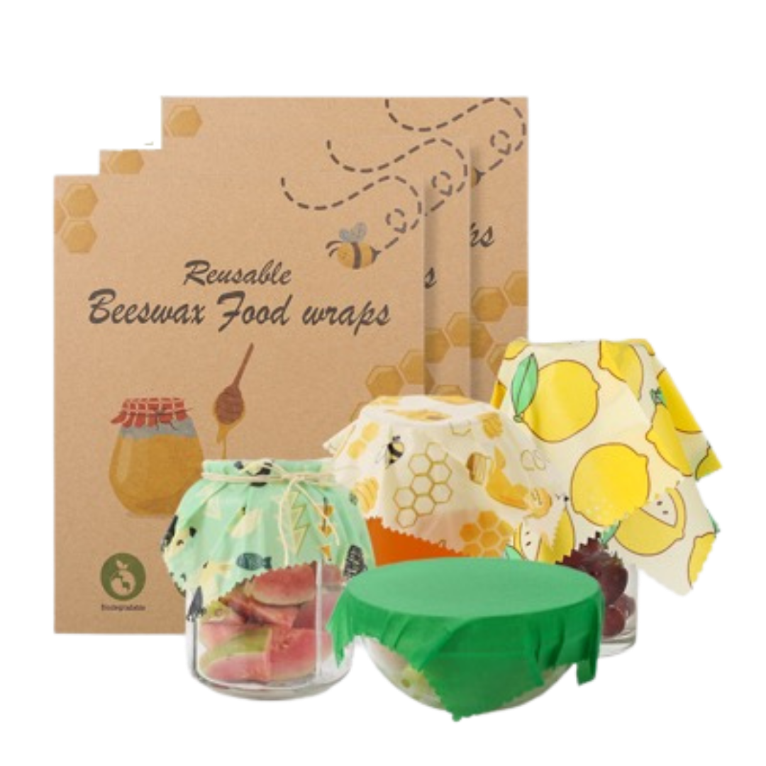 Eco-Loving Ideas Beeswax Wrap Set