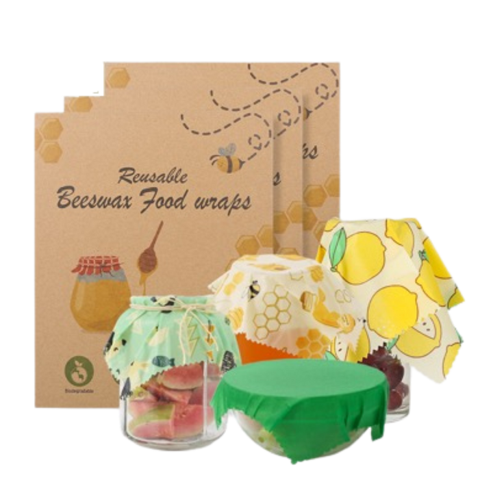 Eco-Loving Ideas Beeswax Wrap Set