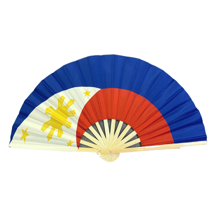 House of Habi PH Satin Folding Fan with Design