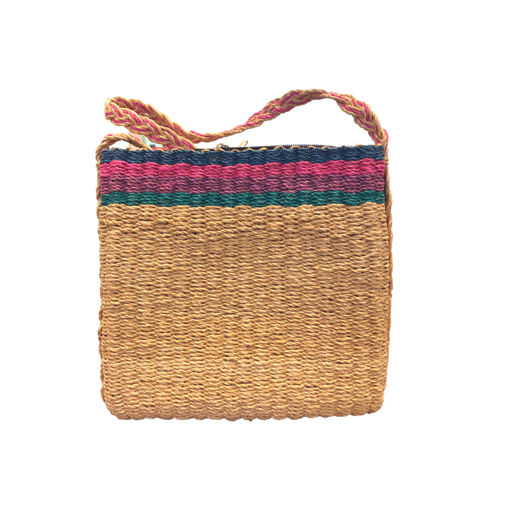 Twelve Topaz Big Square Buri Bag