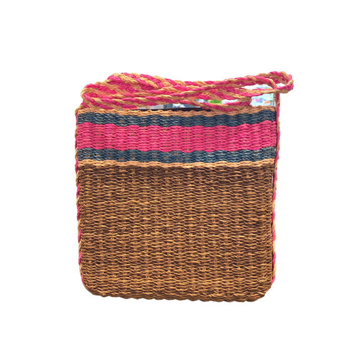 Twelve Topaz Big Square Buri Bag