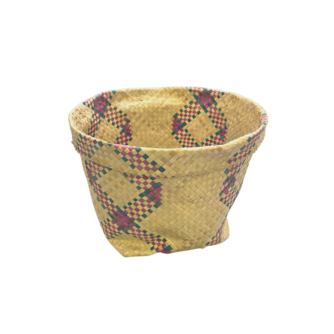 Mula Isla Christmas Handwoven Buri Planter