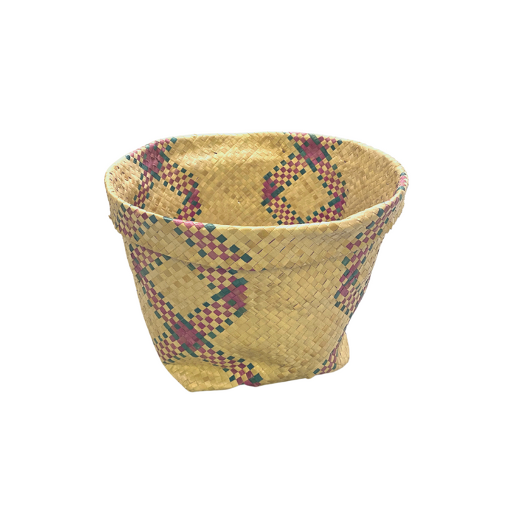 Mula Isla Christmas Handwoven Buri Planter