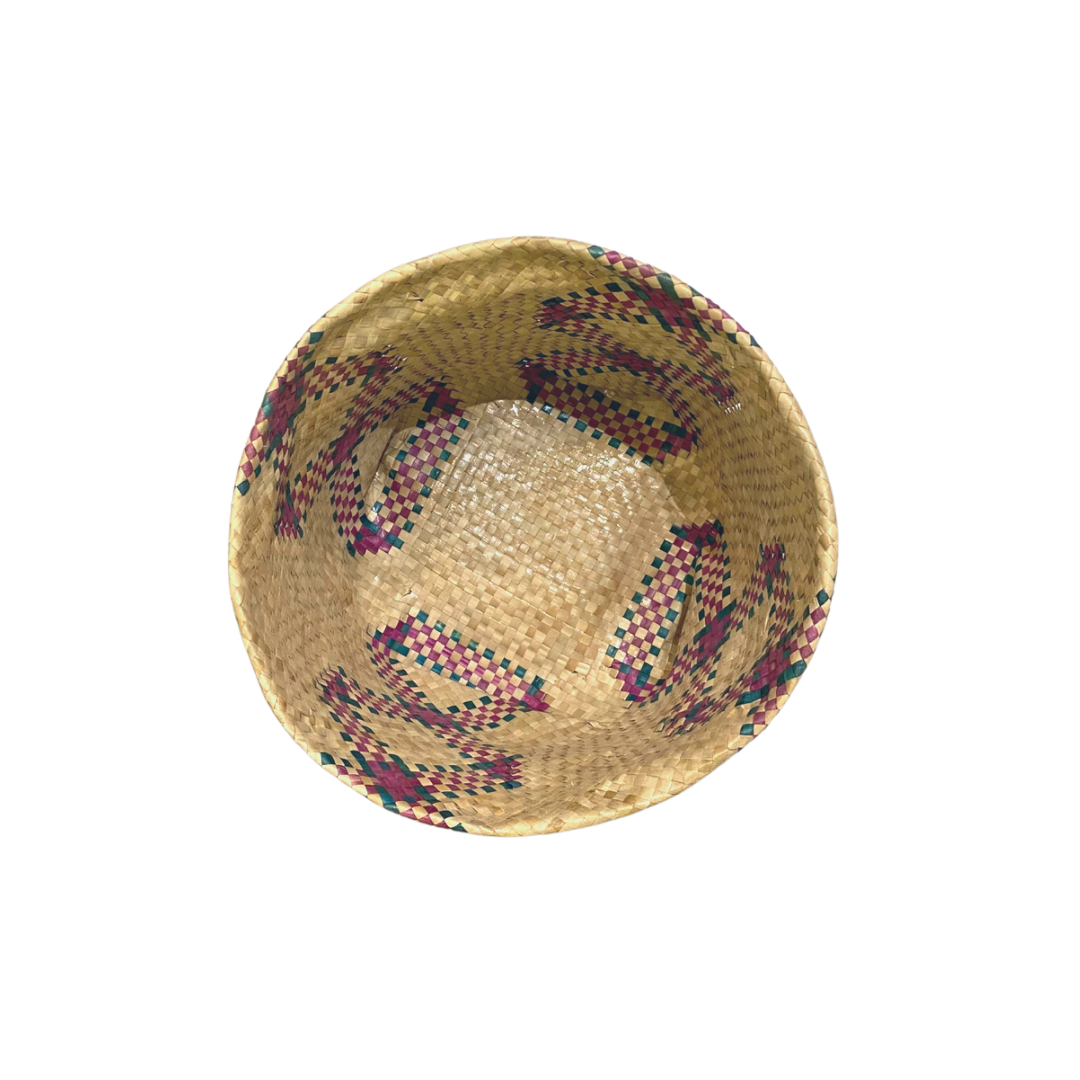 Mula Isla Christmas Handwoven Buri Planter