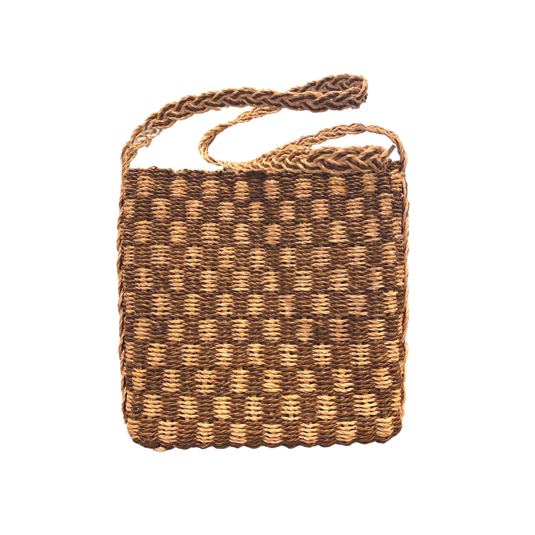 Twelve Topaz Big Square Buri Bag