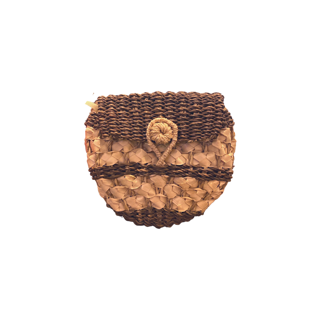 Twelve Topaz Small Colored Buri Bag