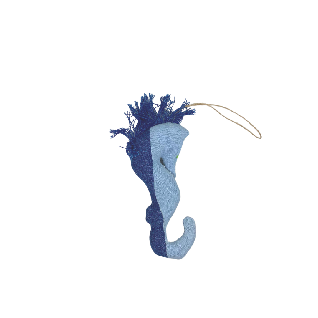 Tagpi-Tagpi Seahorse Plushie