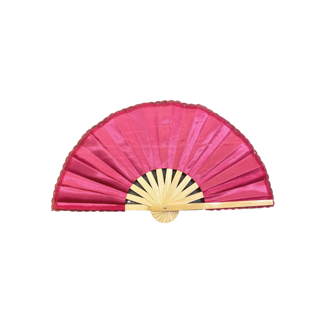 House of Habi PH Plain Satin Folding Fan