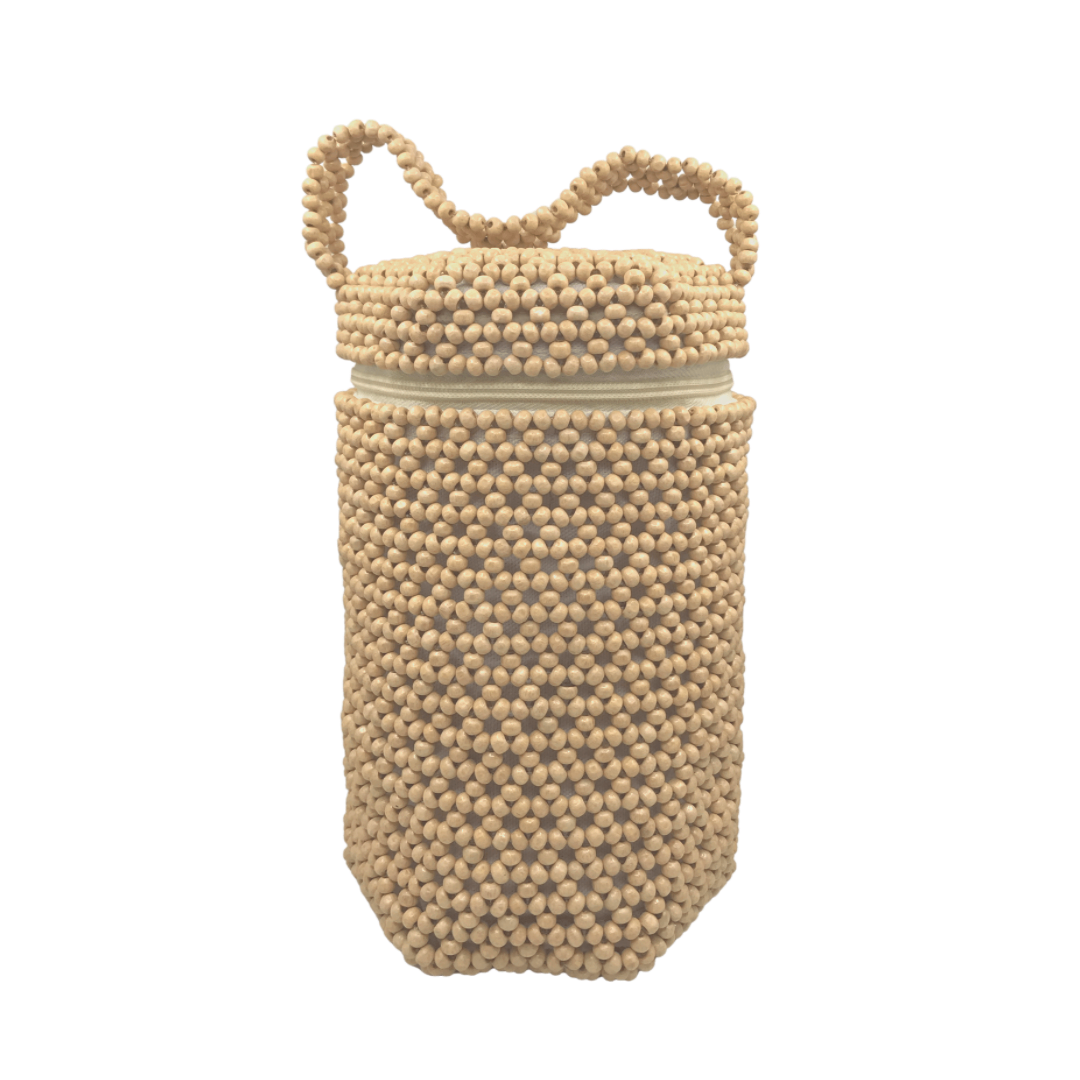 HABI Footwear and Lifestyle Amy Beaded Bucket Bag