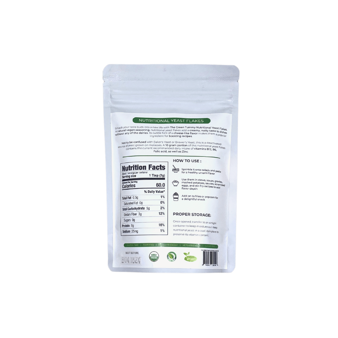 The Green Tummy Nutritional Yeast Flakes