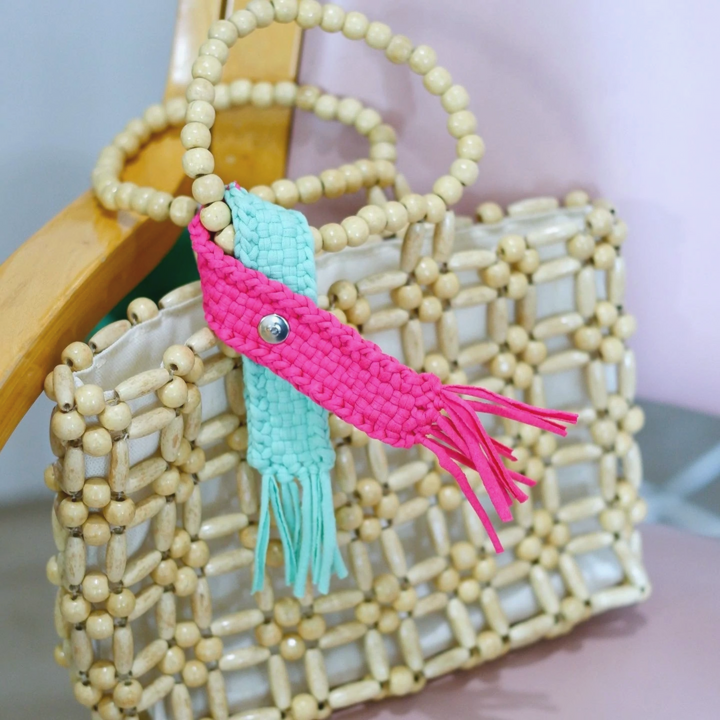 HABI Footwear and Lifestyle Handwoven Pink Ribbon