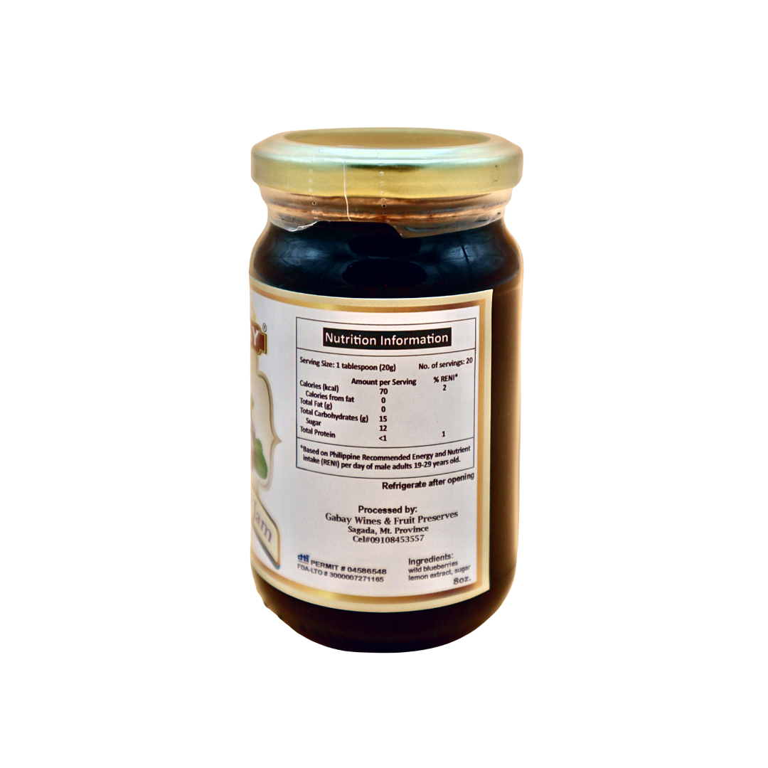Gabay Wines and Fruit Preserves Wild Blueberry Jam