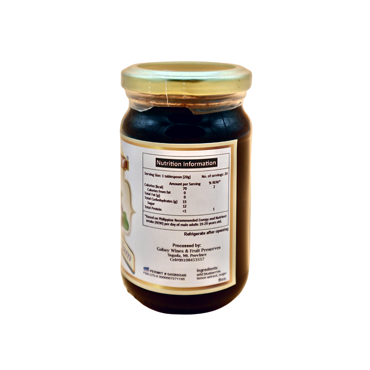 Gabay Wines and Fruit Preserves Wild Blueberry Jam