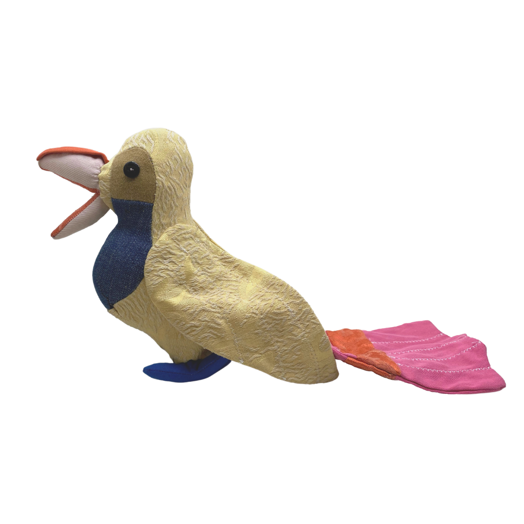 Tagpi-Tagpi Hornbill Plushie