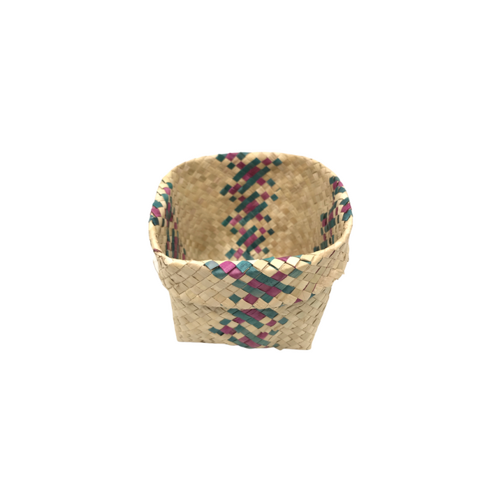 Mula Isla Christmas Handwoven Buri Planter