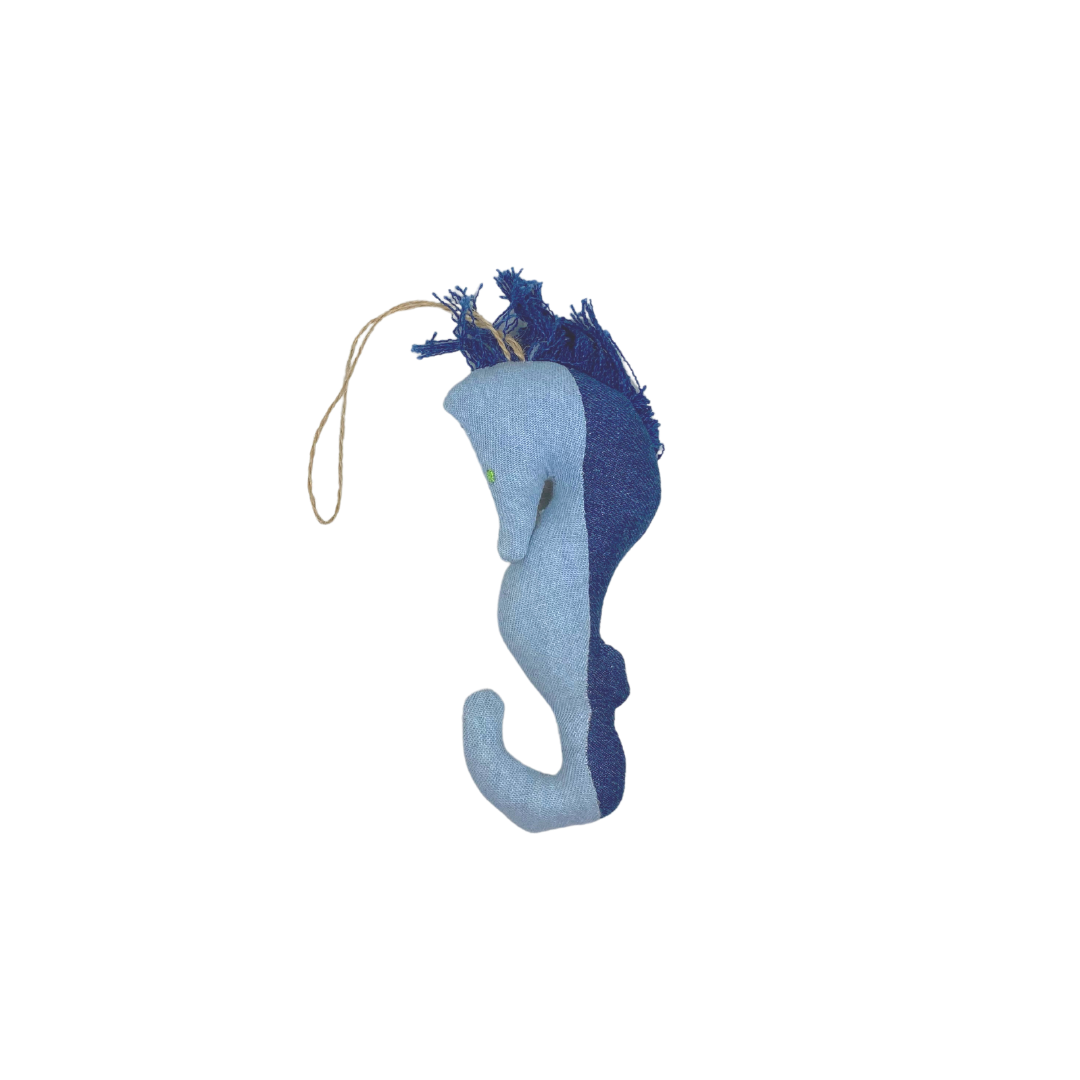 Tagpi-Tagpi Seahorse Plushie