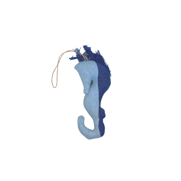 Tagpi-Tagpi Seahorse Plushie