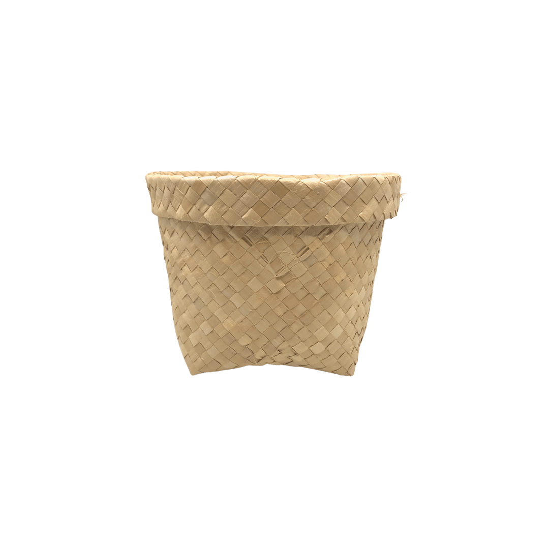 Mula Isla Plain Handwoven Buri Planter