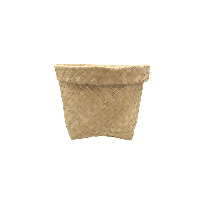 Mula Isla Plain Handwoven Buri Planter