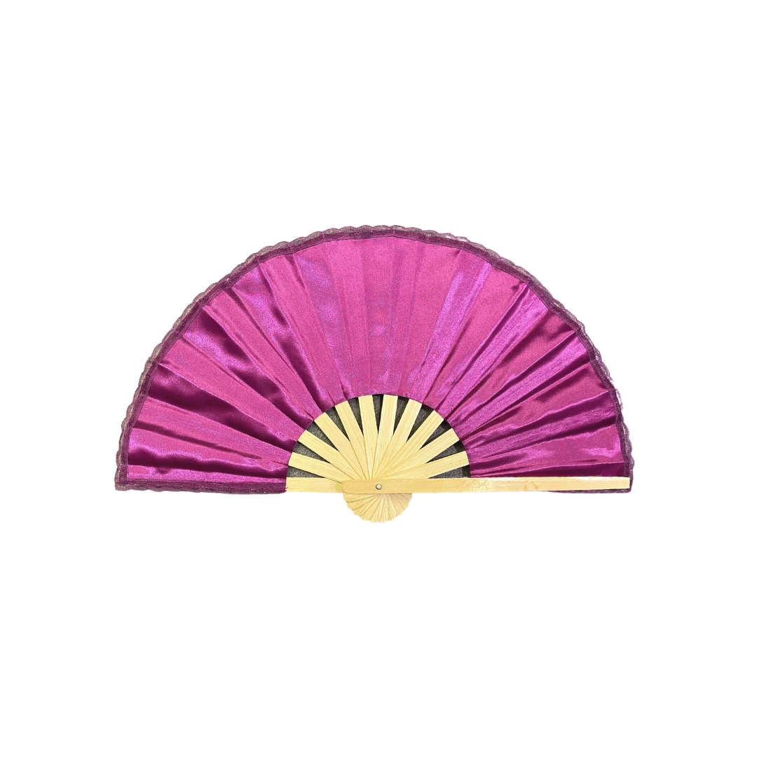 House of Habi PH Plain Satin Folding Fan