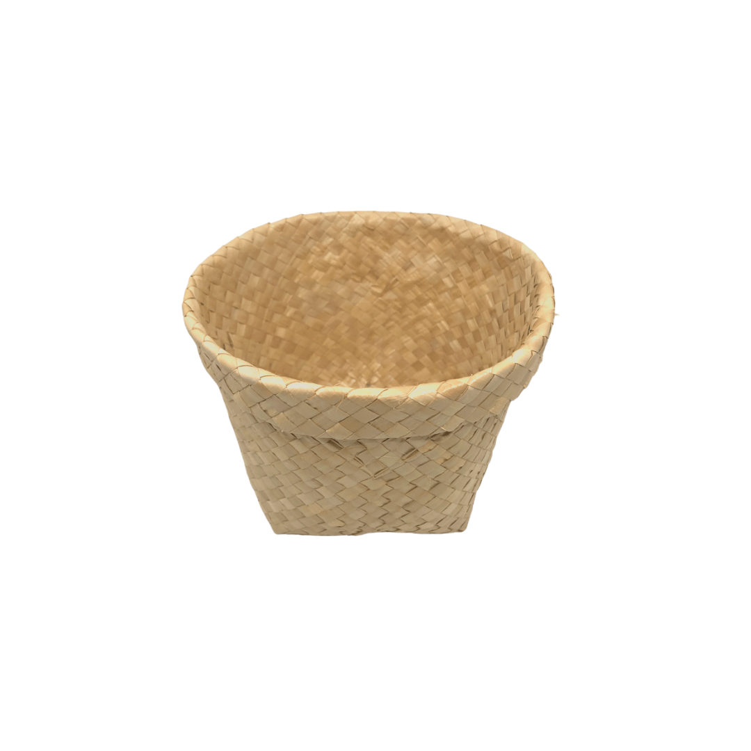 Mula Isla Plain Handwoven Buri Planter