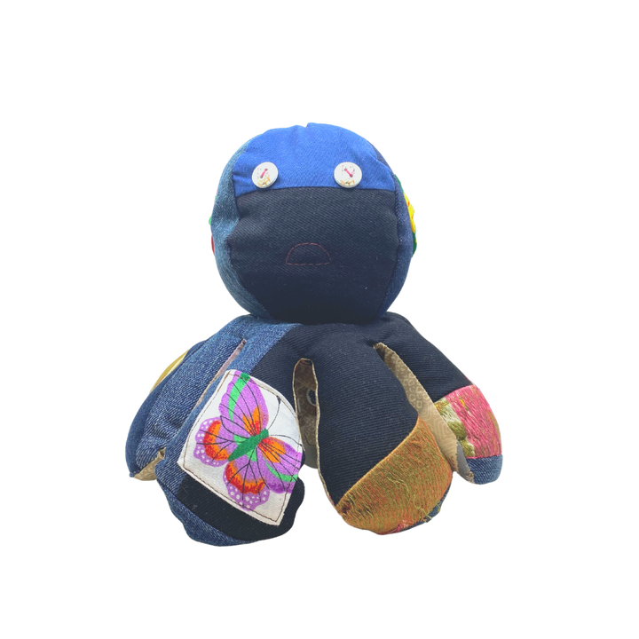 Tagpi-Tagpi Reversible Octopus Plushie